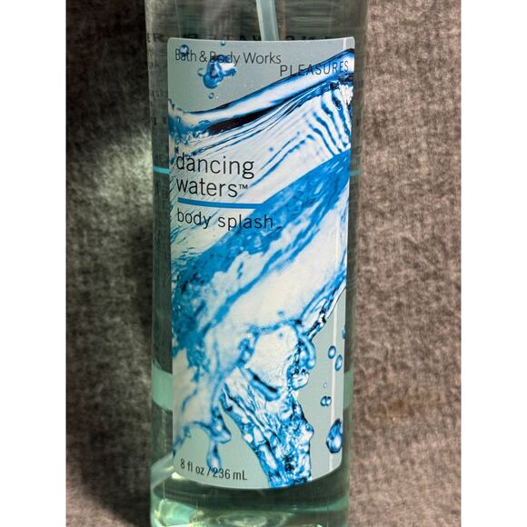 Bath & Body Works Pleasures Dancing Waters Body Splash Spray 8 oz - Discontinued - Picture 2 of 4